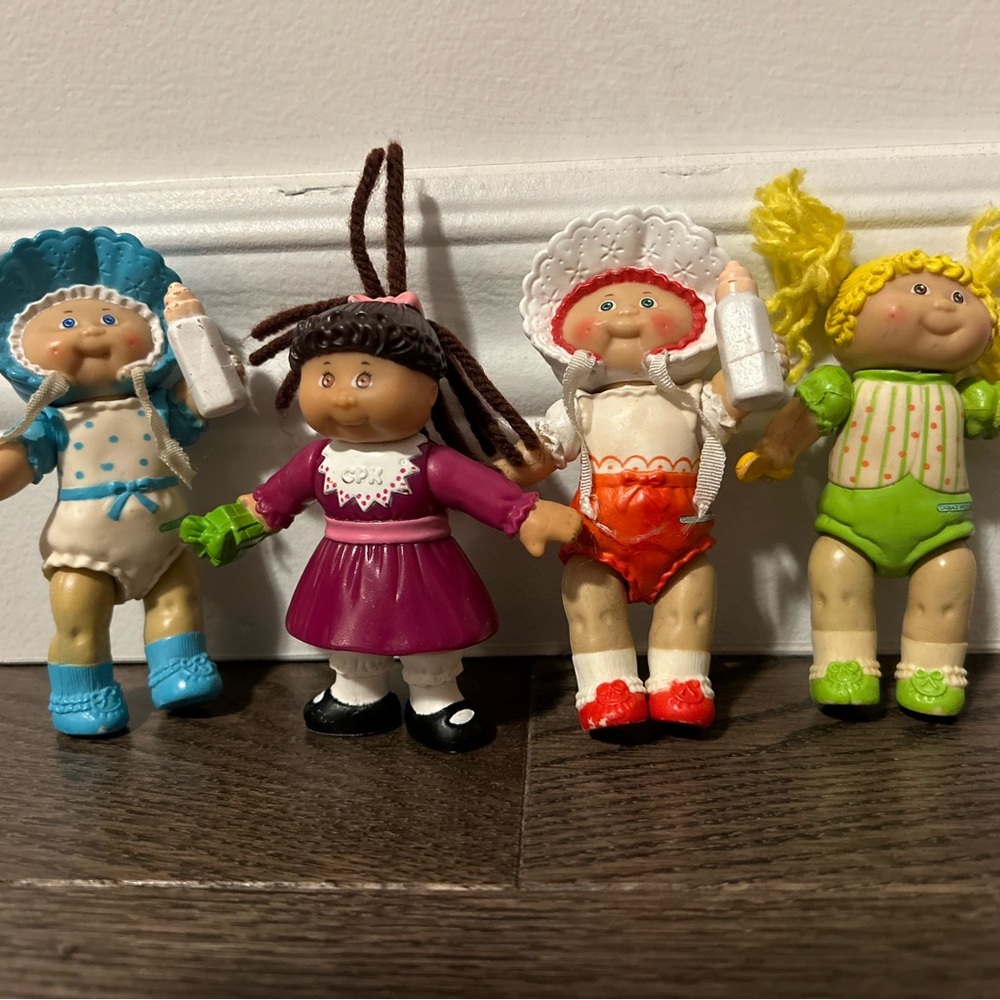 Cabbage Patch Kids Figurine set of 4